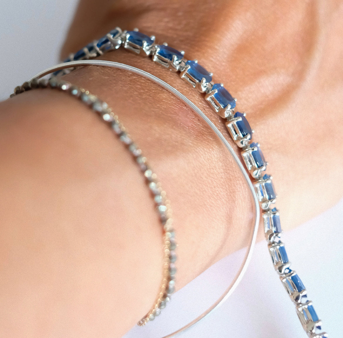 Sapphire Dream Tennis Bracelet