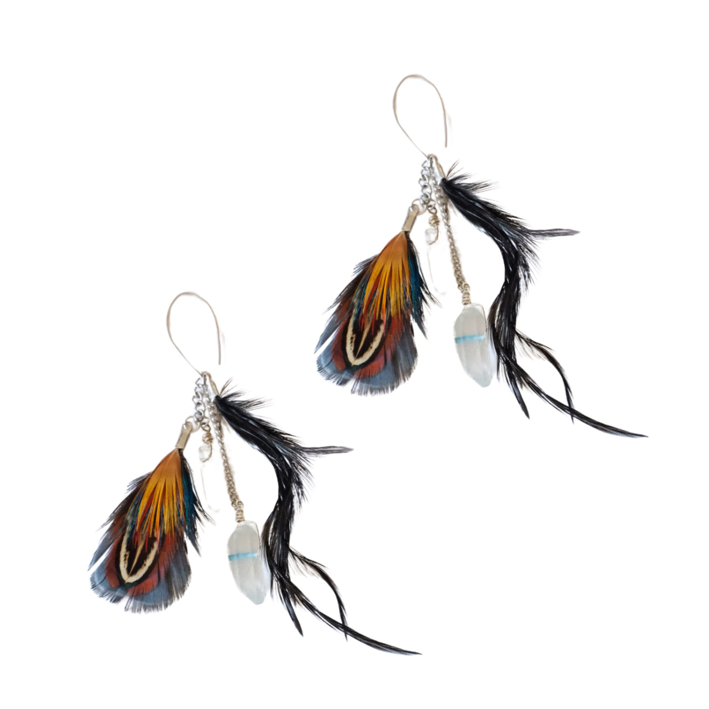 Flock of Feather Earrings