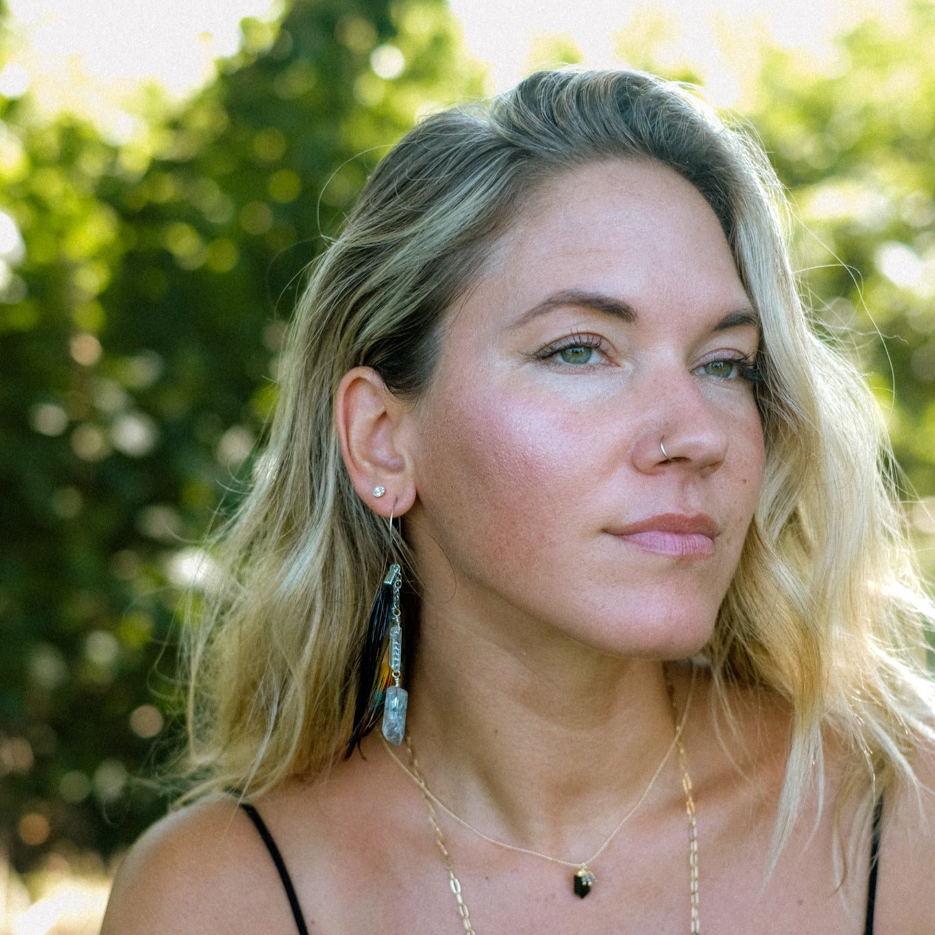 Flock of Feather Earrings