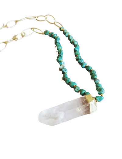 Knotted Crystal Healing Necklace
